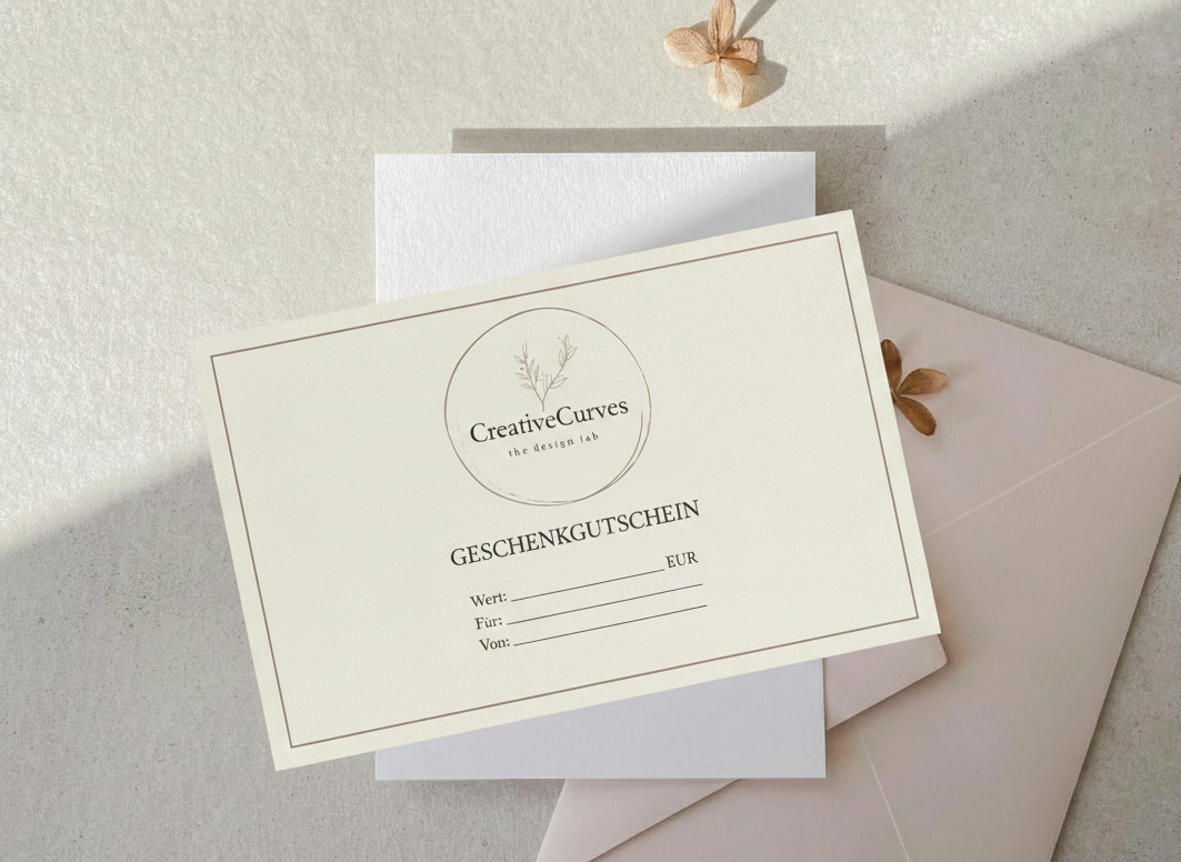 Creative Curves Geschenkgutschein